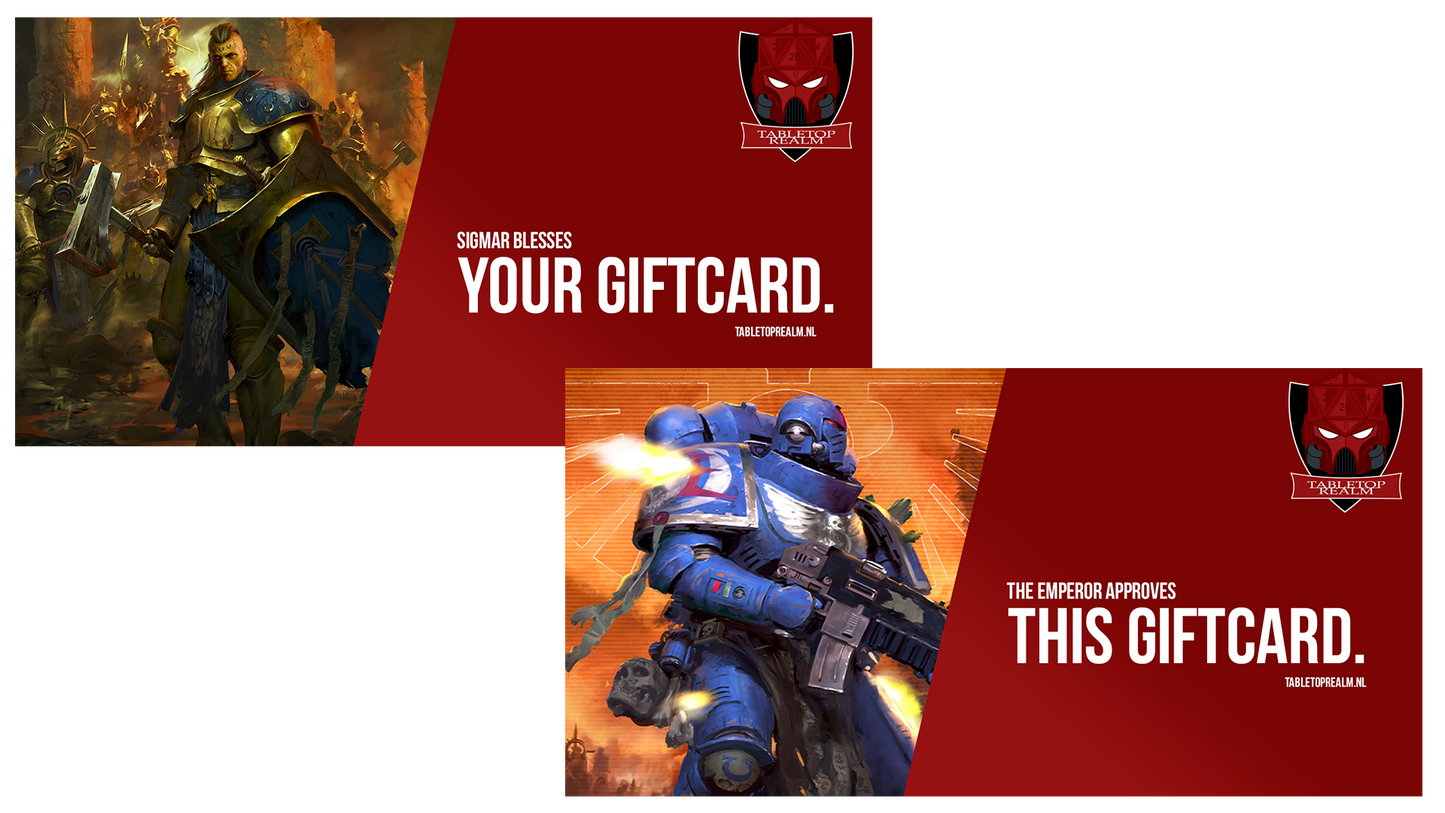 Tabletop Realm Cadeaukaart