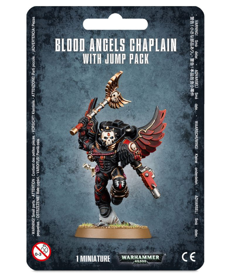 Blood Angels Chaplain With Jump Pack