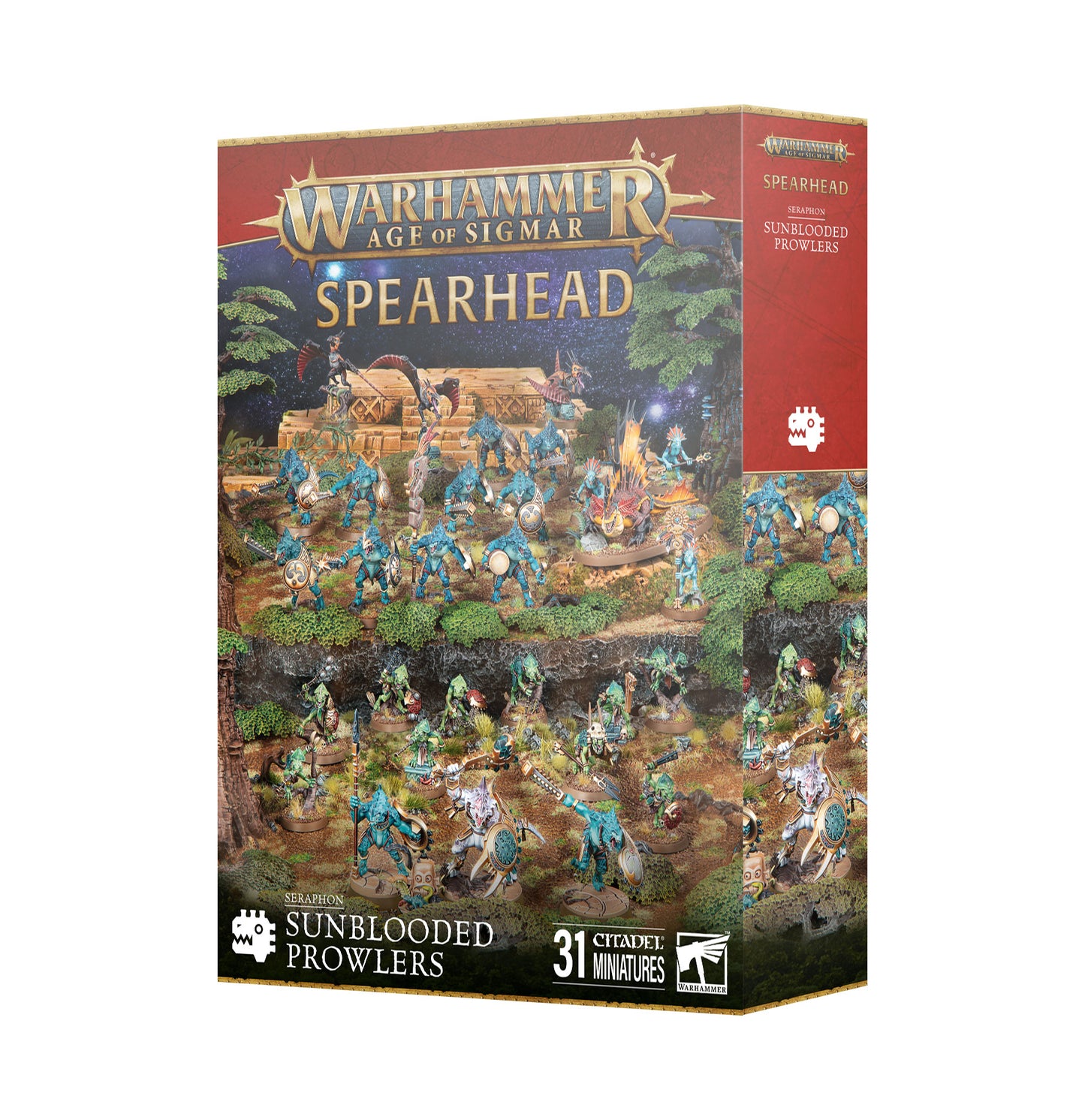 Spearhead: Seraphon (Sunblooded Prowlers)