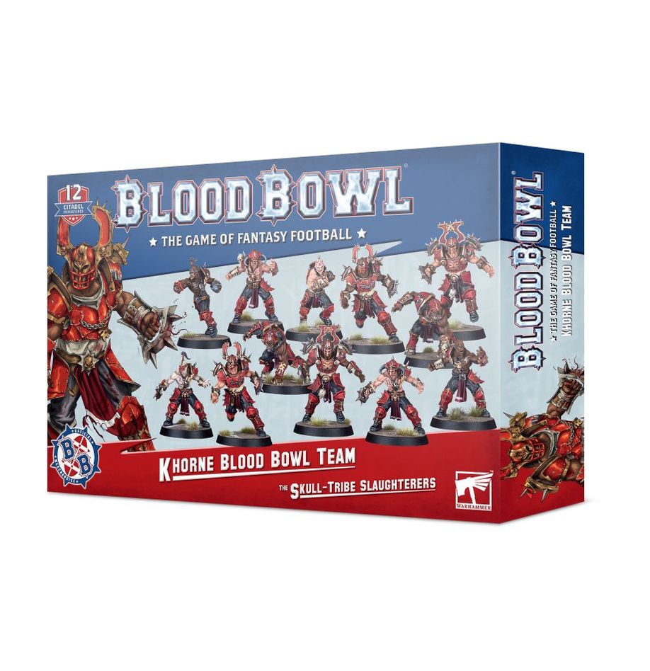 Khorne Blood Bowl Team - Skull Tribe Slaughterers