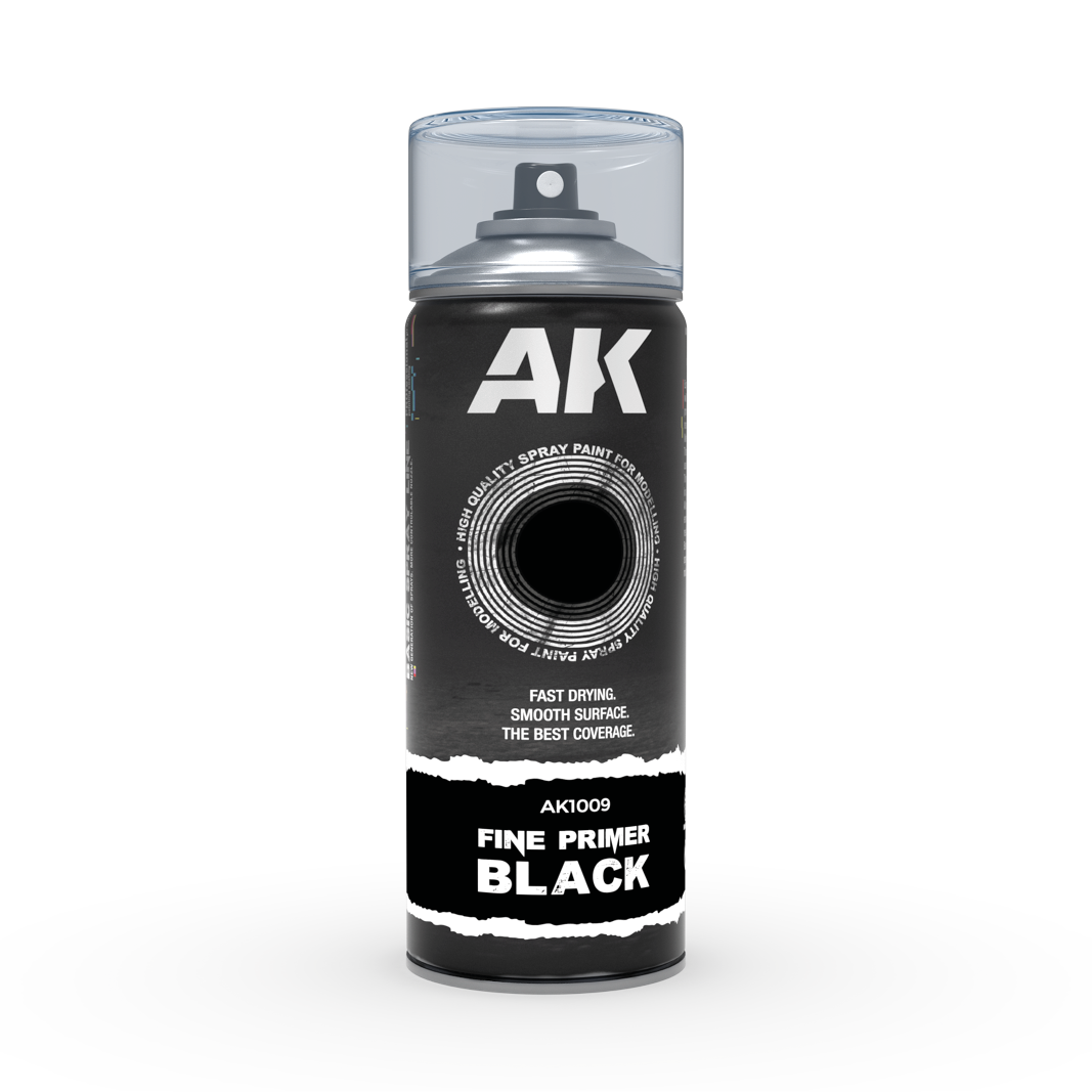FINE PRIMER BLACK SPRAY