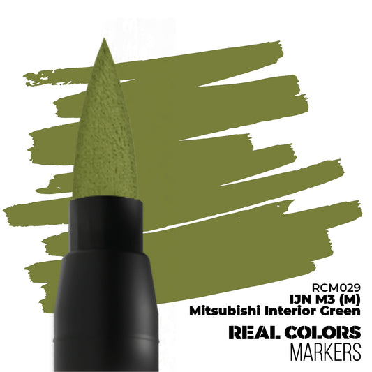 IJN M3 (M) Mitsubishi Interior Green | RC Marker